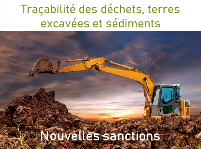 Traçabilité des terres et sédiments